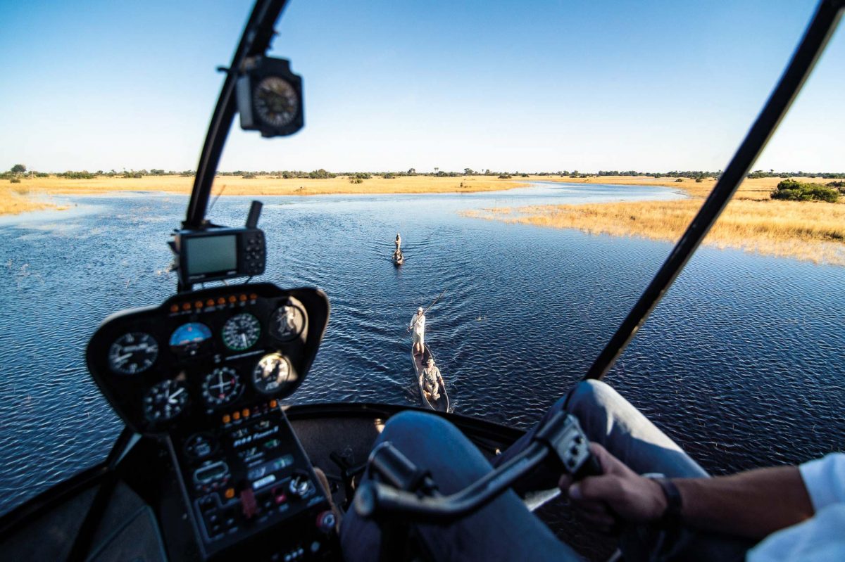 Explore Maun with Helicopter Horizons