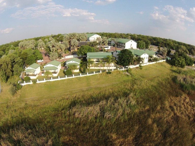 Maun Lodge from above