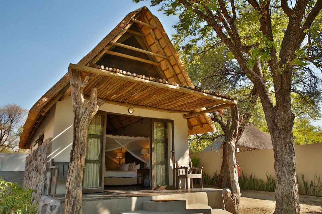 Private babbler at the Thamalakane River lodge